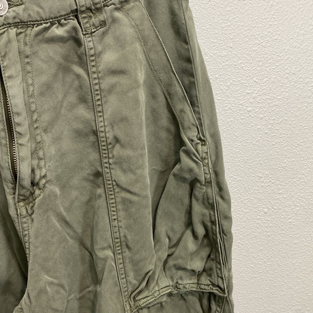 Urban outfitters pants cargo green jogger wide - Picture 4 of 12